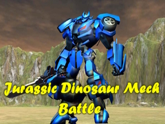 खेल Jurassic Dinosaur Mech Battle