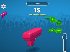 खेल Money Gun Clicker