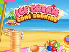 खेल Ice Cream Cone Cooking
