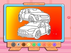 खेल Coloring Book: Sports Car