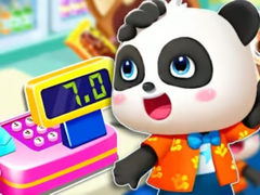 खेल Jigsaw Puzzle: Baby Panda Shopping