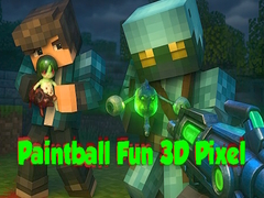 खेल Paintball fun 3D Pixel 