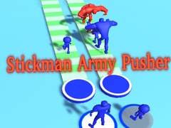 खेल Stickman Army Pusher