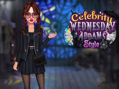 खेल Celebrity Wednesday Addams Style