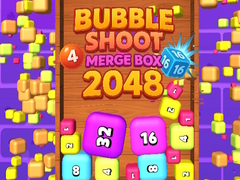 खेल Bubble Shoot Merge Box 2048