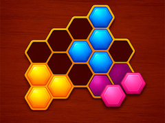 खेल Hexa Block: Honey Cells
