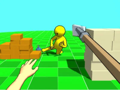 खेल Spear vs Ragdolls: Playground!