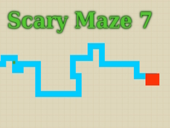 खेल Scary Maze 7