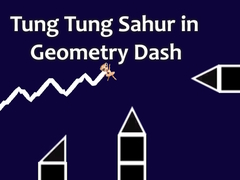 खेल Tung Tung Sahur in Geometry Dash