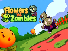 खेल Flowers vs Zombies