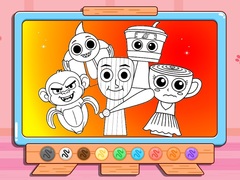 खेल Coloring Book: Sprunki Italian Brainrot Mod