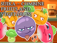 खेल Suika - Combine fruits and vegetables!