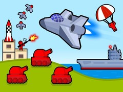 खेल Bomber Plane: 2D Air Strike