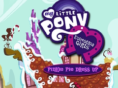 खेल My little pony Equestria Girls Pinkie Pie Dress Up