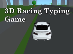 खेल 3D Racing Typing Game