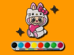 खेल Labubu Coloring Adventure