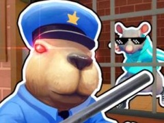 खेल Obby Escape: Prison Rat Dance