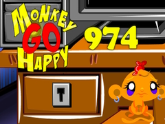 खेल Monkey Go Happy 974