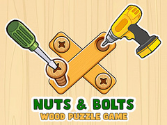 खेल Nuts & Bolts Wood Puzzle Game