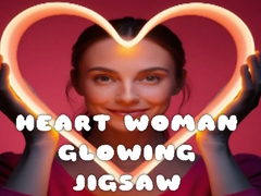 खेल Heart Woman Glowing Jigsaw