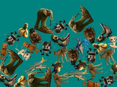 खेल Thung Thung Sahur Merge Forever