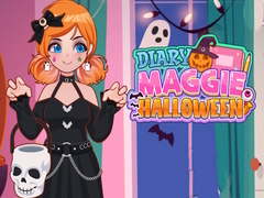 खेल Diary Maggie Halloween