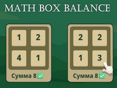 खेल Math Box Balance