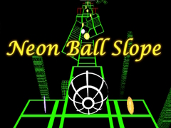 खेल Neon Ball Slope