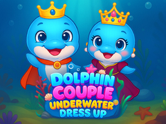 खेल Dolphin Couple Underwater Dress Up