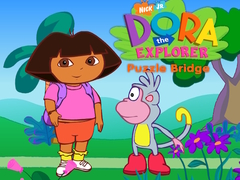 खेल Dora The explorer Puzzle Bridge