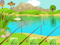 खेल Fishing With Three Rods