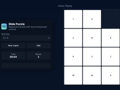 खेल Sliding Puzzle