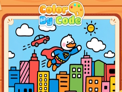 खेल Color By Code Super Duck