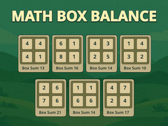खेल Math Box Balance