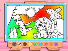 खेल Coloring Book: Jurassic Dinosaurs