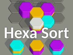 खेल Hexa Sort