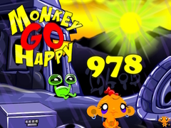 खेल Monkey Go Happy 978