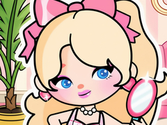 खेल Jigsaw Puzzle: Aha World Barbie Dollhouse