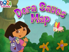 खेल Dora The explorer  Saves Map