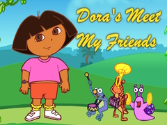 खेल Dora's Meet My Friends