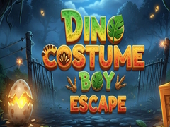 खेल Dino Costume Boy Escape