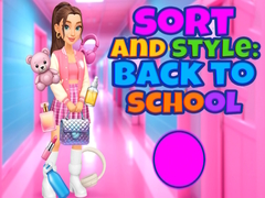 खेल Sort and Style: Back to School