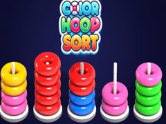खेल Color Hoop Sort