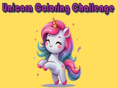 खेल Unicorn Coloring Challenge