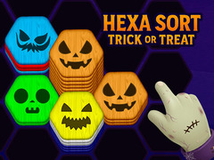 खेल Hexa Sort Trick or Treat