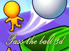 खेल Pass the ball 3d