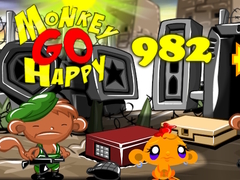 खेल Monkey Go Happy Stage 982