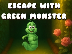 खेल Escape With Green Monster