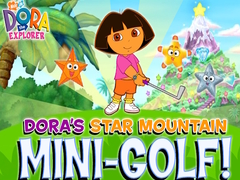 खेल Dora The explorer Dora's Star Mountain Mini-Golf
