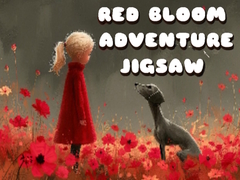 खेल Red Bloom Adventure Jigsaw